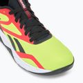 Reebok NFX scarpe da ginnastica da uomo giallo acido/nero/rosso vettore 7