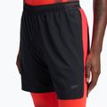 Pantaloncini da allenamento Reebok Athlete Speed da uomo nero/rosso energia 4