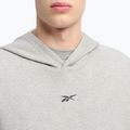 Felpa con cappuccio Reebok Athlete Uomo grigio medio heather 4