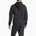 Felpa Reebok Identity SL Fleece FZ da uomo nero/bianco/rosso vettoriale 3