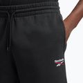 Pantaloncini da allenamento Reebok Identity Small Logo Fleece da uomo nero/bianco/rosso vettore 4
