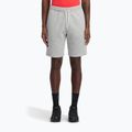 Pantaloncini da allenamento Reebok Identity Small Logo Fleece da uomo, grigio erica/rosso vettoriale medio