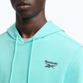 Felpa con cappuccio Reebok Identity Small Logo Uomo ai aqua 4