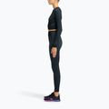 Reebok RBK Lab Seamless Crop a maniche lunghe da donna per l'allenamento, nero 2
