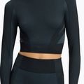Reebok RBK Lab Seamless Crop a maniche lunghe da donna per l'allenamento, nero 4