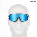UVEX occhiali da sole per bambini Skyryse Jr grigio/verde opaco/blu specchiato 7