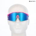 Occhiali da sole UVEX Flowline pink matt/mirror blue 7