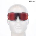 UVEX occhiali da sole Sportstyle 235 fumo trasparente/rosso specchiato 7