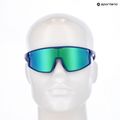 UVEX occhiali da sole per bambini Skyryse Jr blu opaco/verde specchio 7