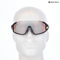 Occhiali da sole fotocromatici Tifosi Stash Clarion Fototec opaco canna di fucile/rosso Clarion 5