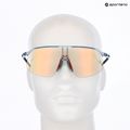 Occhiali da sole Julbo Density Reactiv Light Amplifier lucido tran blu/giallo/rosso multistrato 8