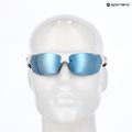 Occhiali da sole Tifosi Navar matte white/smoke bright blue mirror 9