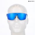 Occhiali da sole Tifosi Sanctum blu ghiaccio/blu cobalto a specchio 6