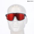 Occhiali da sole Julbo Fury Spectron 3 blu scuro/grigio verde/rosso multistrato 5
