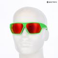 Occhiali da sole GOG Zonda opachi verde neon/rosso 12