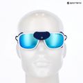 Occhiali da sole GOG Everest bianco opaco/blu navy 14