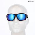 Occhiali da sole UVEX Mtn Venture CV nero demi matt/blu specchiato 6
