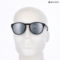 Occhiali da sole UVEX LGL 53 nero opaco/argento specchiato 11