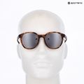 Occhiali da sole UVEX LGL 54 avana opaco/litemirror argento 11