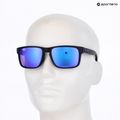 Occhiali da sole Oakley Holbrook nero opaco/viola di Przm 13