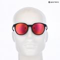 Occhiali da sole UVEX LGL 54 blu opaco/viola specchiata 11