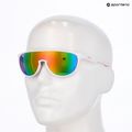 Occhiali da sole per bambini Sportstyle 515 bianco opaco/rosa specchiato 10