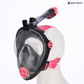 AQUA-SPEED Spectra 2.0 maschera integrale per snorkeling nero/rosa 7