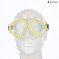 Maschera da snorkeling Aqualung Hawkeye trasparente/gialla 3