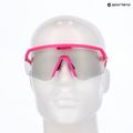 Occhiali da sole SCOTT Sport Shield LS rosa acido/grigio sensibile alla luce 7