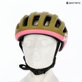 Casco da ciclismo POC Amidal olivine green matt/thulite pink matt 6