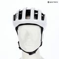 Casco da ciclismo POC Cytal hydrogen white/uraniumb black matt with logo 6