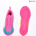Scarpe da calcio per bambini PUMA Ultra 6 Play TT Jr poison pink/puma white/sun stream/bright aqua/puma black 16