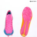 Scarpe da calcio PUMA Ultra 6 Match + FG/AG poison pink/puma white/sun stream/bright aqua/puma black 9