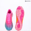 Scarpe da calcio PUMA Future 9 Match Fusion FG/AG poison pink/puma white/sun stream/bright aqua/puma black 16