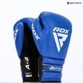 RDX Apex Lace Up Guantoni da boxe per allenamento e sparring blu 13