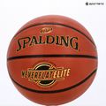 Spalding NeverFlat Elite basket arancione taglia 7 3