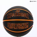 Spalding Phantom basket nero/arancio taglia 6 3