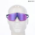 Occhiali da sole 100% Hypercraft SQ satin storm metallic/purple mirror 8