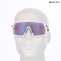 Occhiali da sole Rudy Project Kelion bianco lucido/impactx fotocromatico 2 laser viola 8