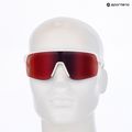 Occhiali da sole Red Bull SPECT Dakota bianco/marrone con specchio rosso porpora 6