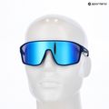Occhiali da sole Red Bull SPECT Daft blu/fumo con specchio blu 7