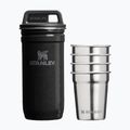 Bicchieri da campo Stanley Pre-Party 60 ml 4 pack Hammertone Black