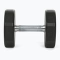 Manubrio cromato Nike Strength Pro Urethane Dumbbell 14 kg black/white 3