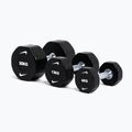 Manubrio cromato Nike Strength Pro Urethane Dumbbell 14 kg black/white 5