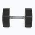 Manubrio cromato Nike Strength Pro Urethane Dumbbell 20 kg black/white 3