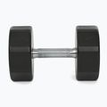 Manubrio cromato Nike Strength Pro Urethane Dumbbell 24 kg black/white 3