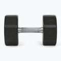 Manubrio cromato Nike Strength Pro Urethane Dumbbell 26 kg black/white 3