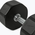 Manubrio cromato Nike Strength Pro Urethane Dumbbell 26 kg black/white 4