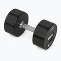 Manubrio cromato Nike Strength Pro Urethane Dumbbell 28 kg black/white