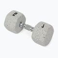 Manubrio gommato Nike Strength Grind Hex Dumbbell 12,5 kg wolf grey